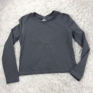 Lululemon Back Up Long Sleeve Heathered Slate